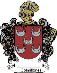 Escudo del apellido Golmillanes