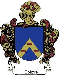 Escudo del apellido Golofré