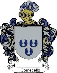 Escudo del apellido Gomecello