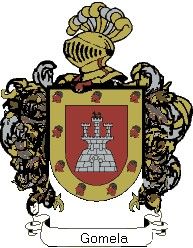 Escudo del apellido Gomela