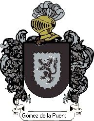Escudo del apellido Gómez de la puente