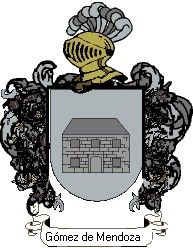 Escudo del apellido Gómez de mendoza