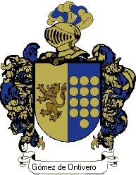 Escudo del apellido Gómez de ontiveros