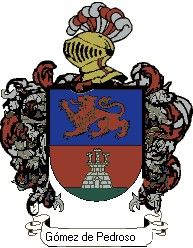 Escudo del apellido Gómez de pedroso