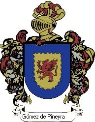 Escudo del apellido Gómez de pineyra