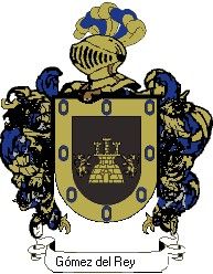 Escudo del apellido Gómez del rey