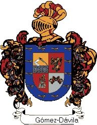 Escudo del apellido Gómez-dávila