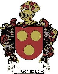 Escudo del apellido Gómez-lobo