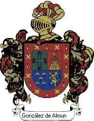 Escudo del apellido González de almunia