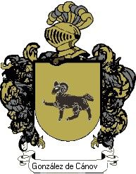 Escudo del apellido González de cánovas