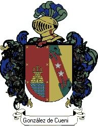 Escudo del apellido González de cuenia