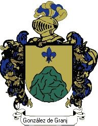 Escudo del apellido González de granja