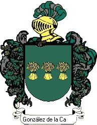 Escudo del apellido González de la cava