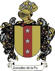Escudo del apellido González de la puerta