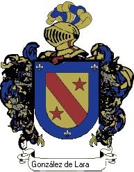 Escudo del apellido González de lara
