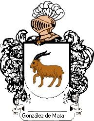 Escudo del apellido González de mata