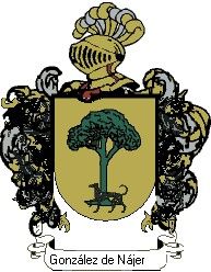 Escudo del apellido González de nájera