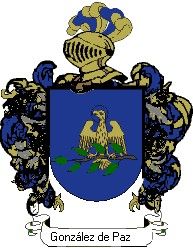 Escudo del apellido González de paz
