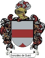 Escudo del apellido González de quirós