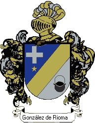 Escudo del apellido González de riomayor
