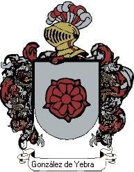 Escudo del apellido González de yebra