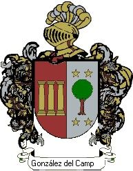 Escudo del apellido González del campillo