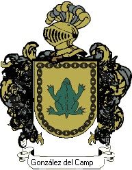 Escudo del apellido González del campo