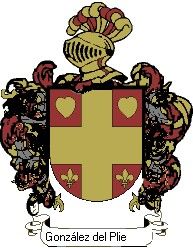 Escudo del apellido González del pliego