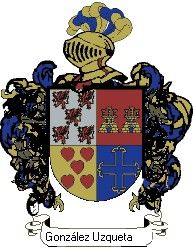 Escudo del apellido González uzqueta