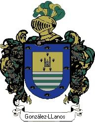 Escudo del apellido González-llanos