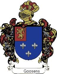 Escudo del apellido Goosens