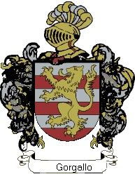 Escudo del apellido Gorgallo