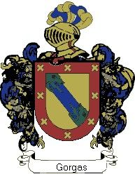 Escudo del apellido Gorgas