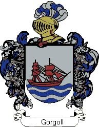 Escudo del apellido Gorgoll