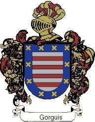 Escudo del apellido Gorguis