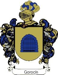 Escudo del apellido Gorocín