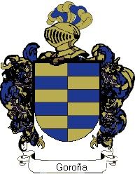 Escudo del apellido Goroña