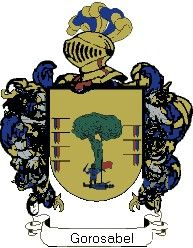 Escudo del apellido Gorosabel