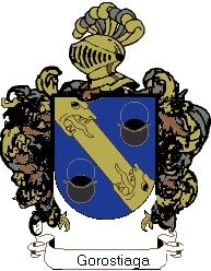 Escudo del apellido Gorostiaga