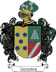 Escudo del apellido Gorostiza