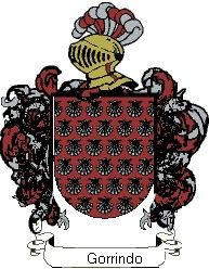Escudo del apellido Gorrindo