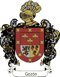 Escudo del apellido Gozón