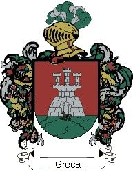 Escudo del apellido Greca