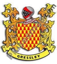 Escudo del apellido Gressley