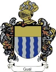 Escudo del apellido Gual