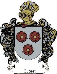 Escudo del apellido Guaret