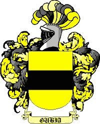 Escudo del apellido Gubia o gubiana