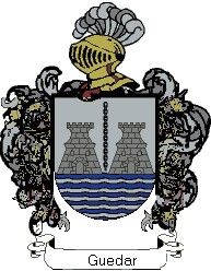 Escudo del apellido Guedar