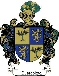 Escudo del apellido Guercolata