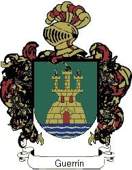 Escudo del apellido Guerrín